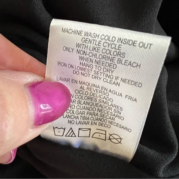 Gianni Bini Women's black tiered miniskirt Layer free-flowing ties-xs/small NWT - Picture 13 of 15